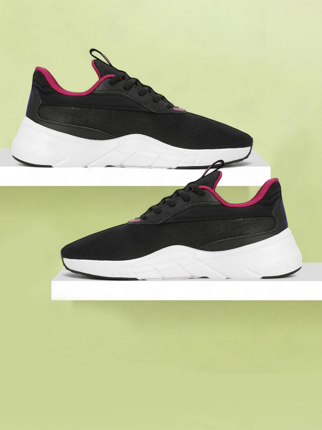 PUMA Lex Wn s Running Shoes For Women (Black , 4)