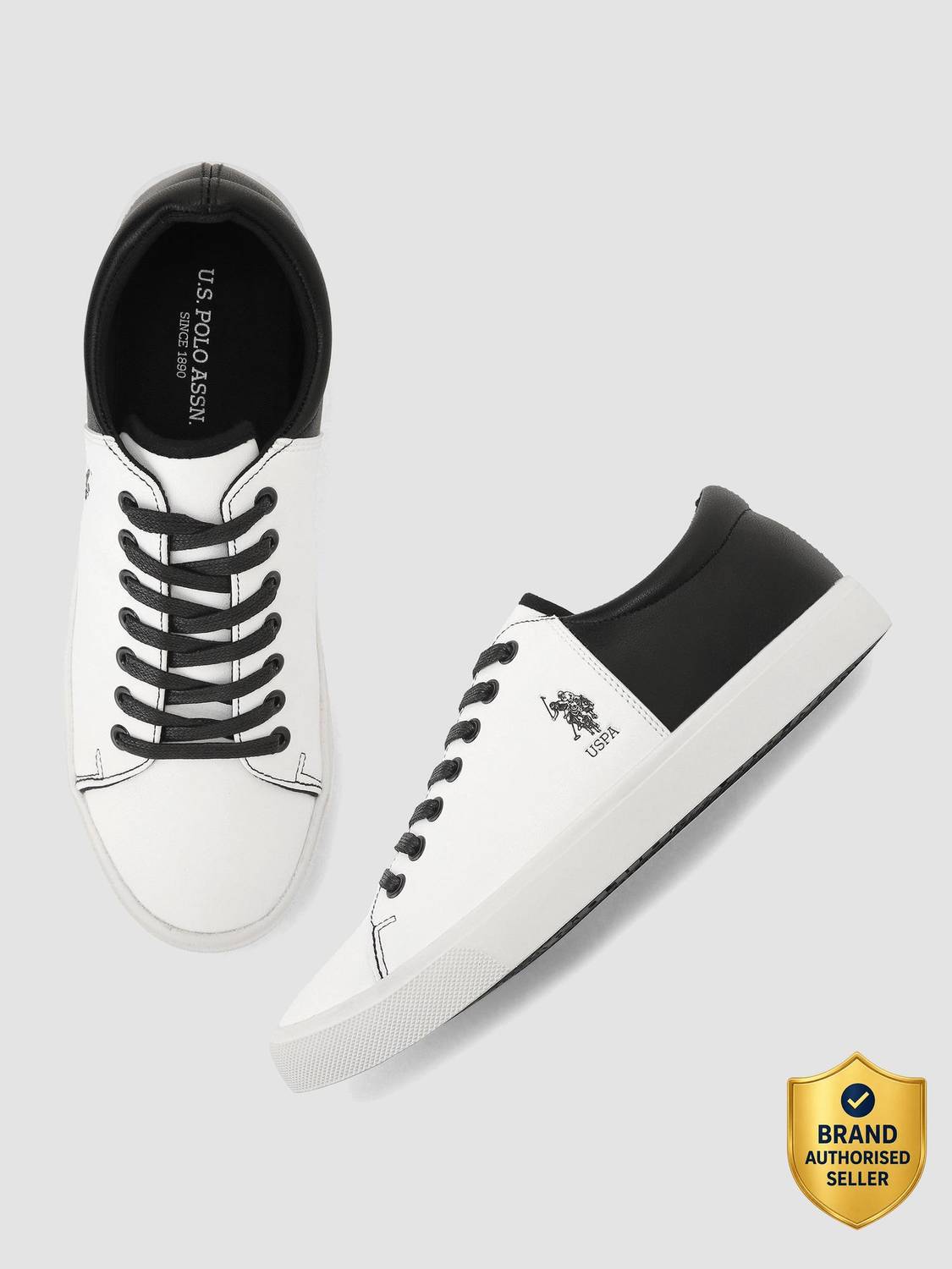 U.S. POLO ASSN. PANAL 2.0 Sneakers for Men, White