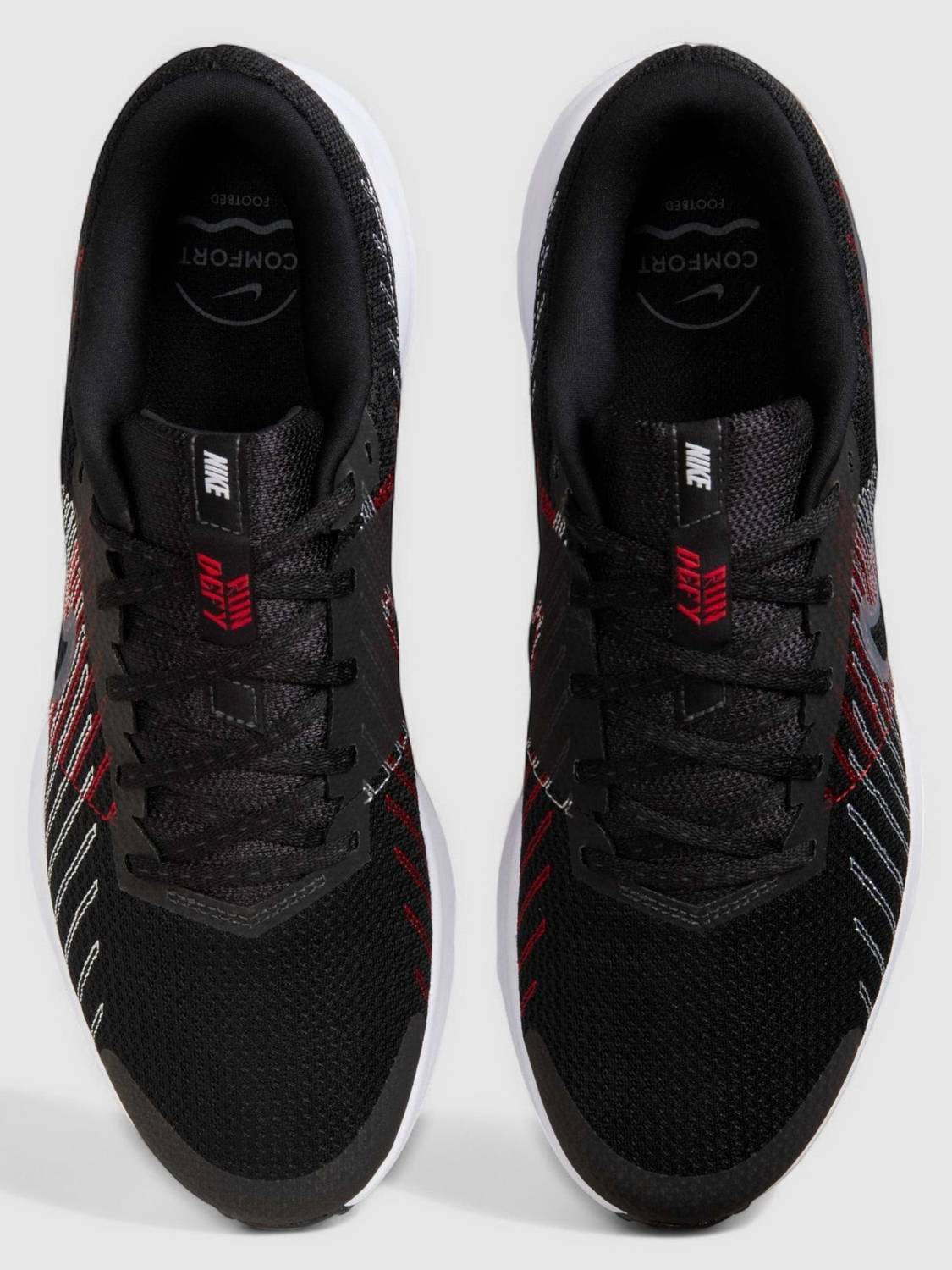 NIKE RUN DEFY Running Shoes for Men - Black - Image 5