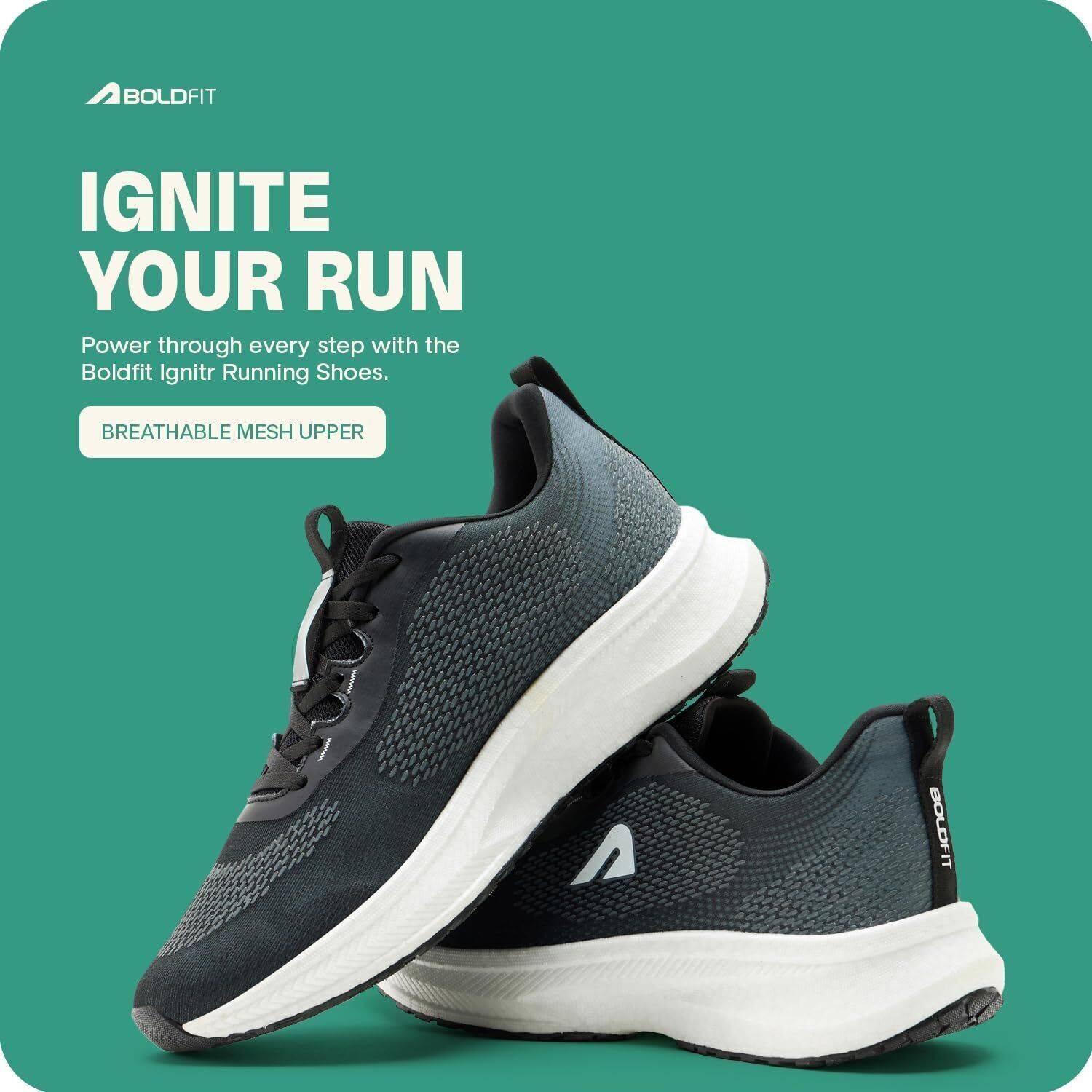 BOLDFIT Ignitr Men's Casual Sneakers - Image 2