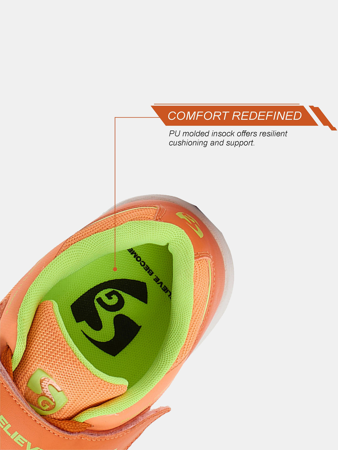 Image of SG Vortex Spikes Cricket Shoes For Men