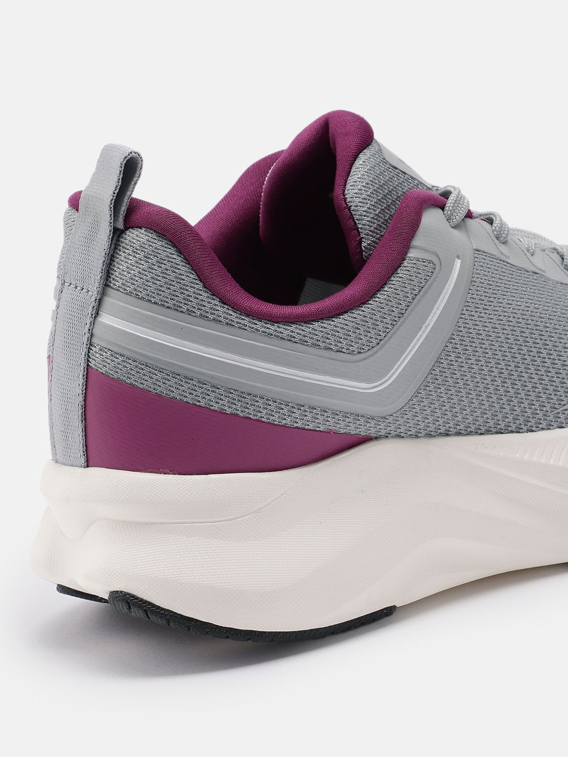 Image of HRX by Hrithik Roshan Running Shoes For Women (Grey, 4)