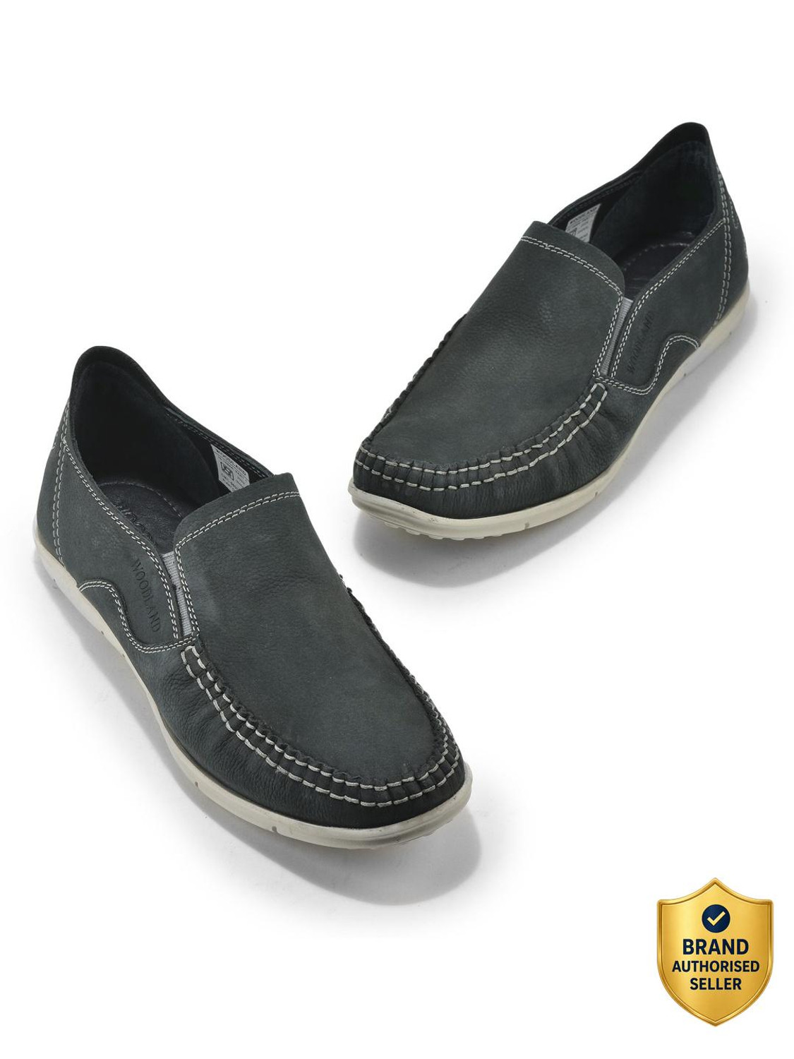 Image of WOODLAND Slip On Lightweight Comfortable Easy Wear Casuals For Men