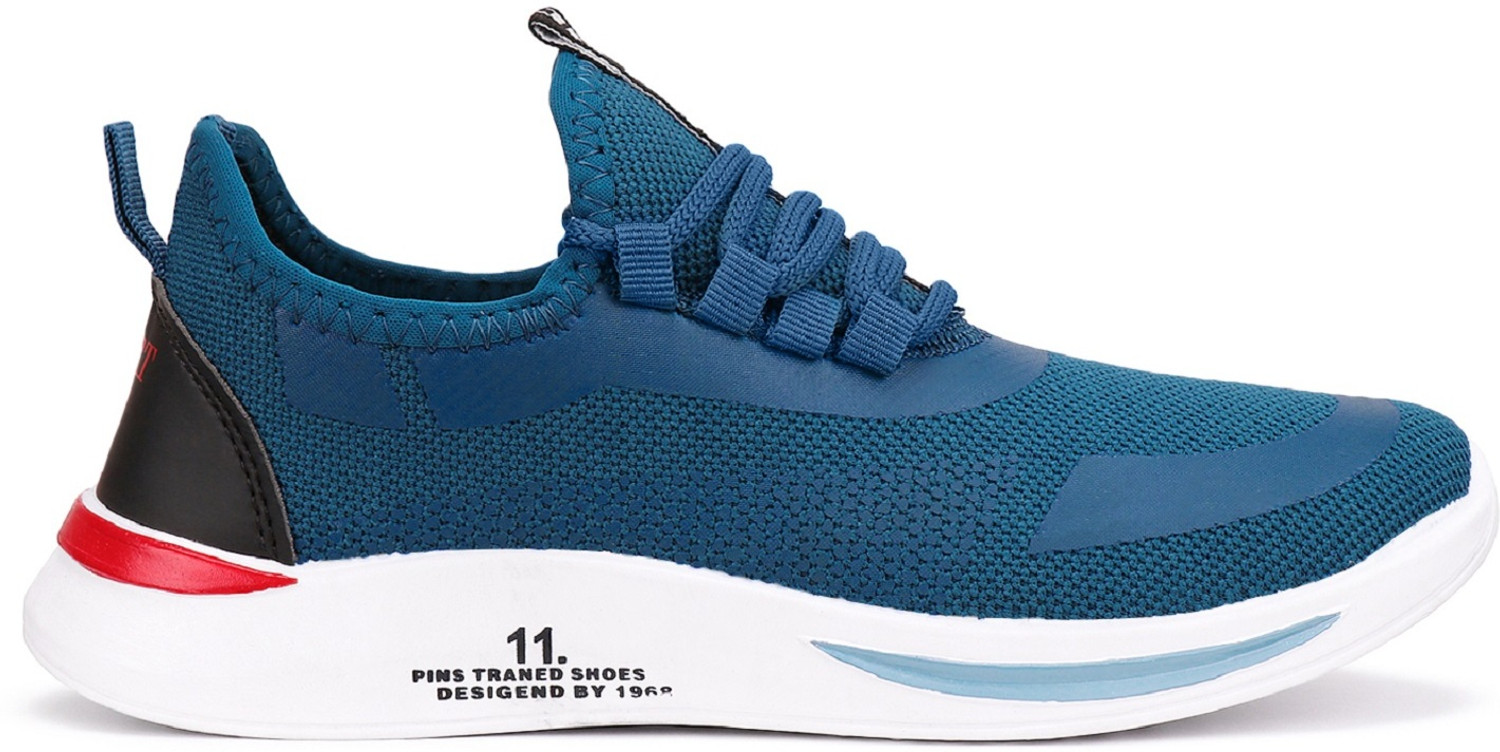 Image of Tying Exclusive Affordable Collection of Trendy & Stylish Sport Sneakers Shoes Walking Shoes For Men (Blue, 8)