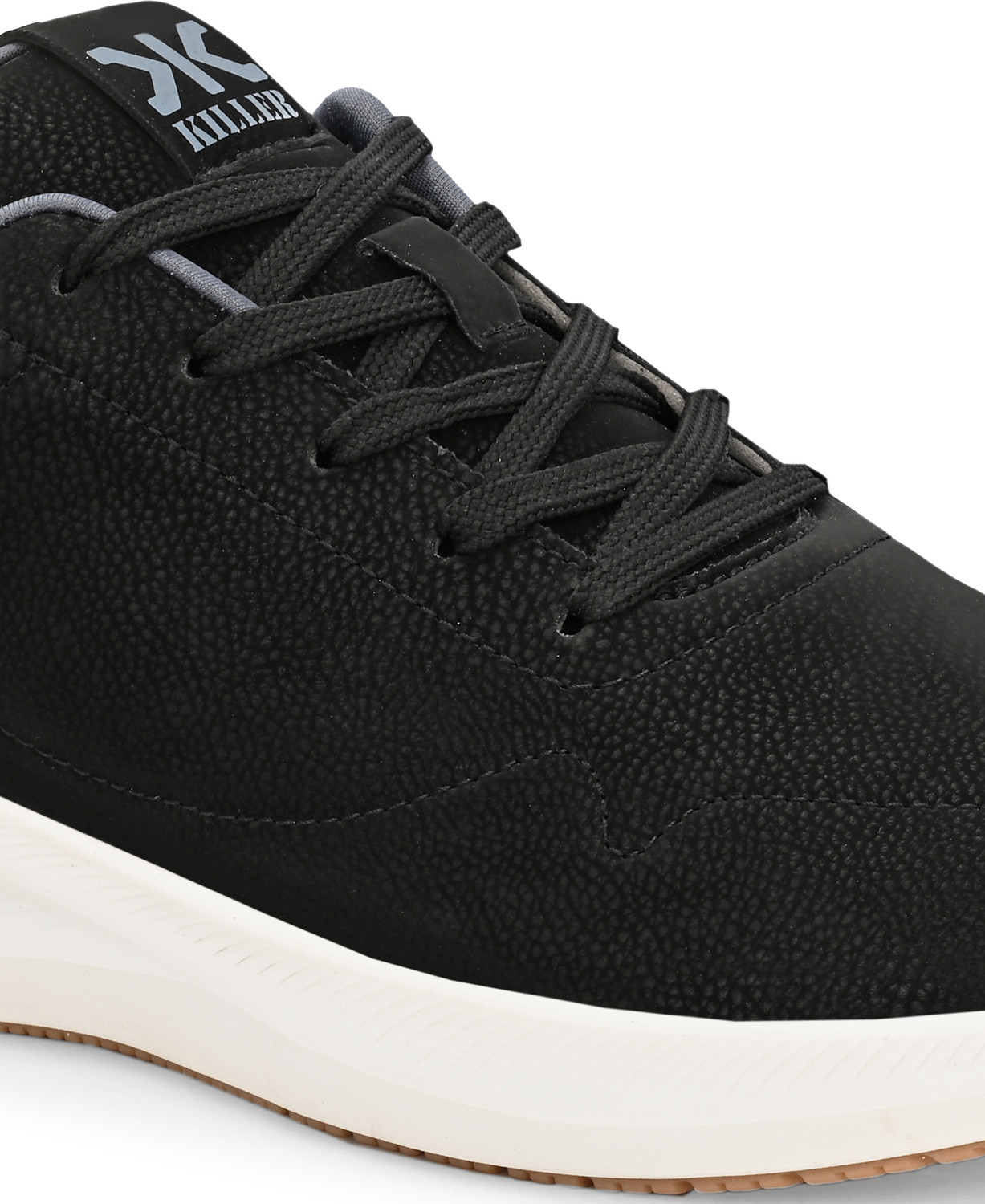 Image of KILLER KLR-068 01 Sneakers For Men (Black, 6)
