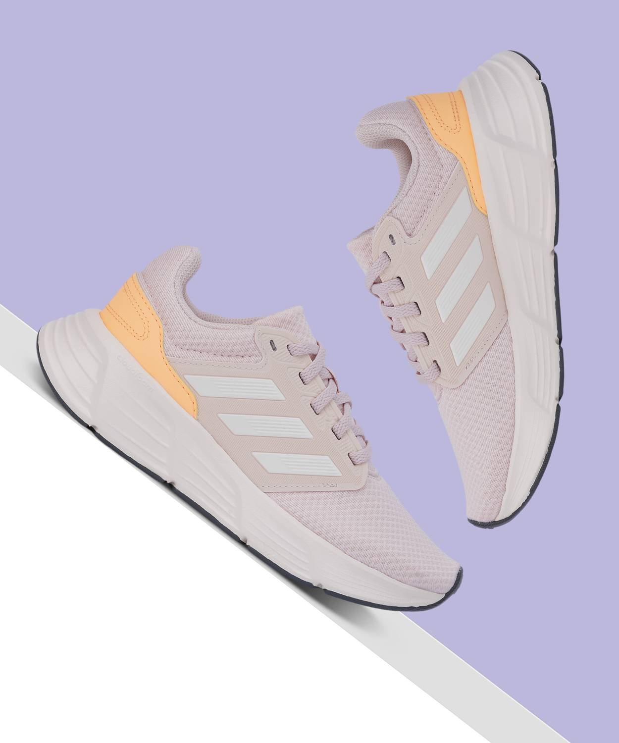 adidas GALAXY 6 W Running Shoes For Women (Pink , 7)
