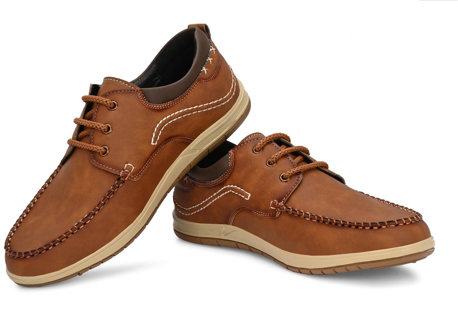 PS SHOES Men's Synthetic Leather Loafers - Image 4