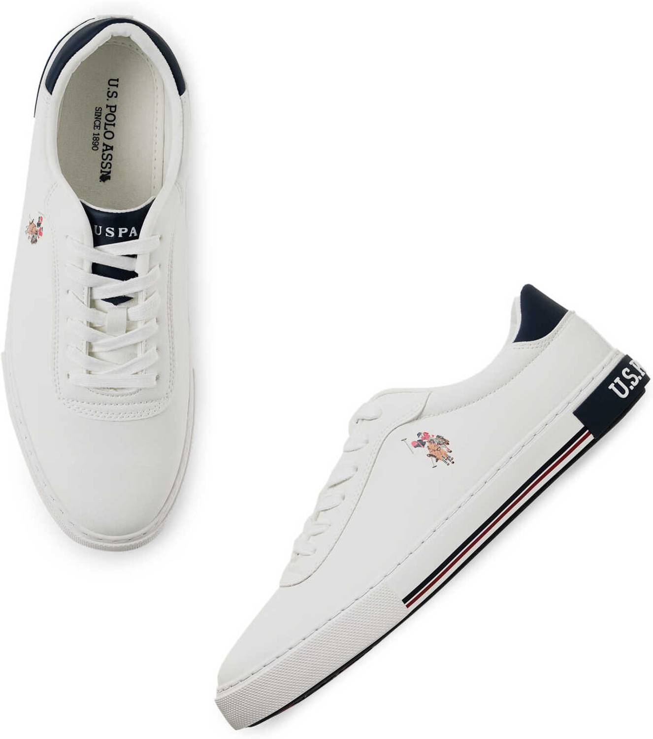 U.S. POLO ASSN. MOORE 6.0 White Sneakers - Image 2