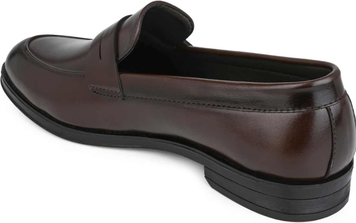 Image of ZENIN Men's Brown slip On / Comfortable Premium Formal shoes / Loafers For Men