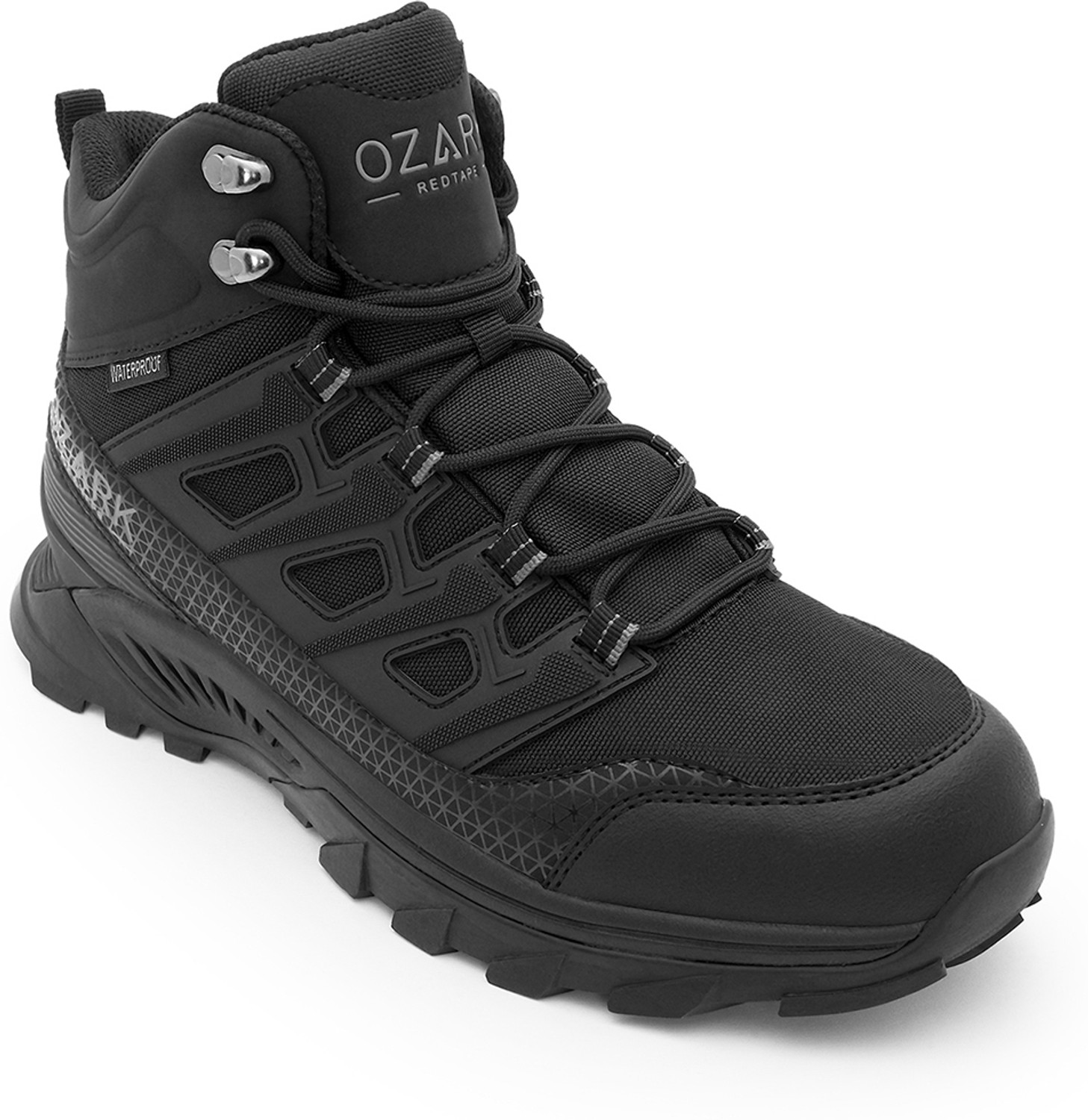 Image of Ozark By Red Tape High-Top Outdoor Hiking & Trekking Shoes For Men
