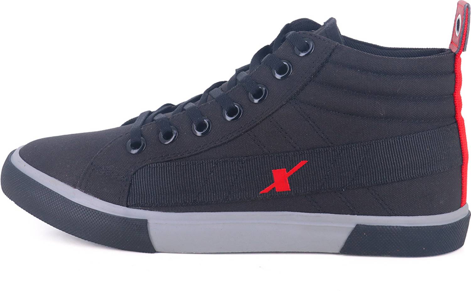 Sparx SM 620 Men's Black Canvas Shoes - Image 5