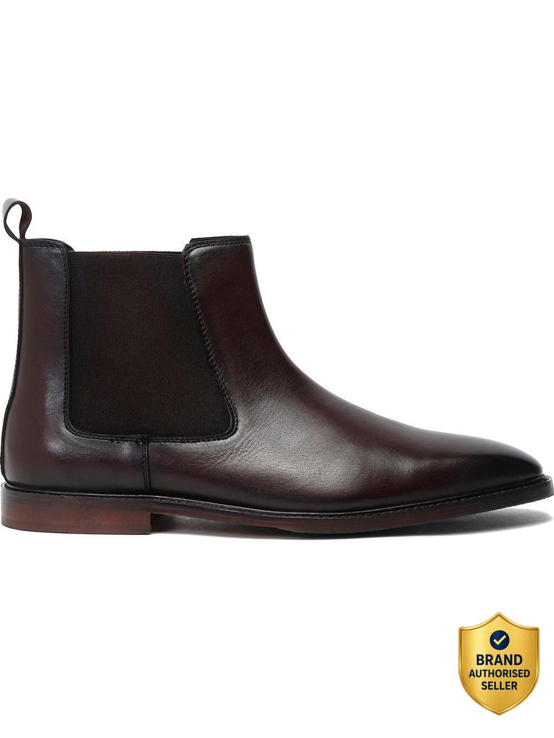 Image of Teakwood Leathers LEATHER MEN SOLID CHELSEA BOOTS Boots For Women