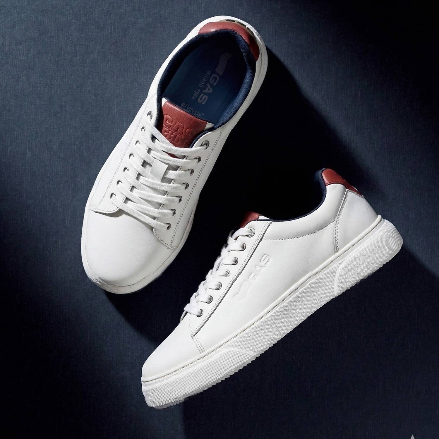 GAS StealthDrip Sneakers for Men - White