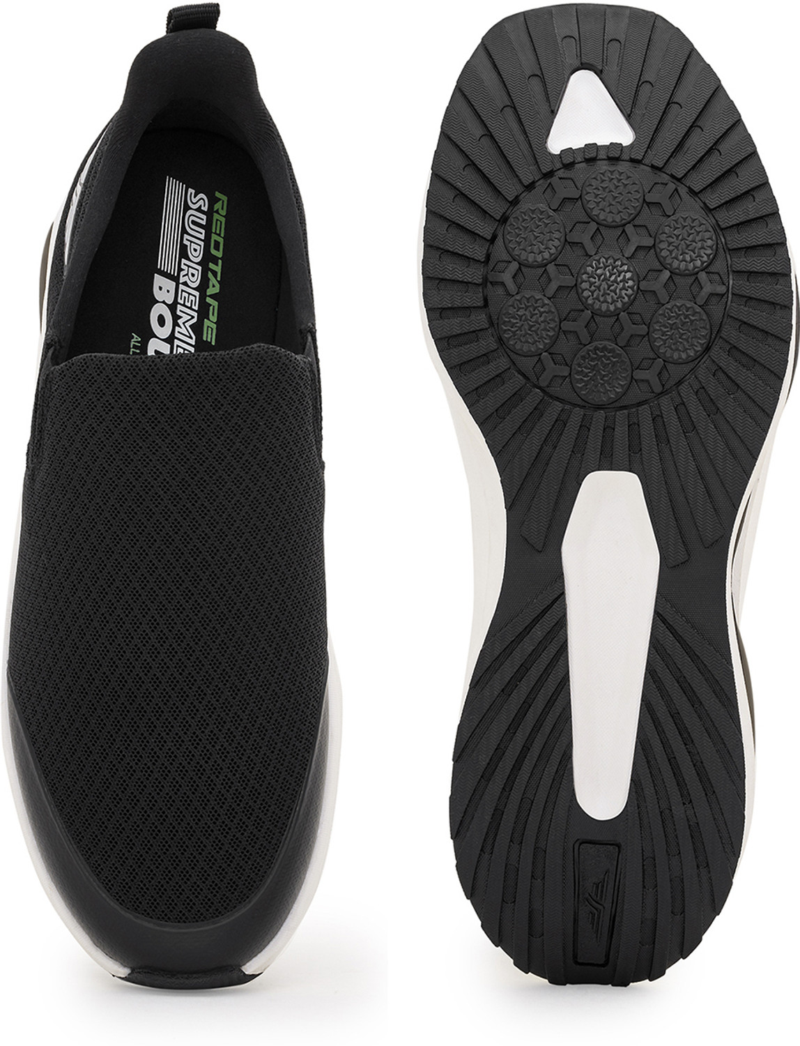 Image of RED TAPE Athleisure | Cultured Round-Toe Shape & Cushioning Technology Walking Shoes For Men