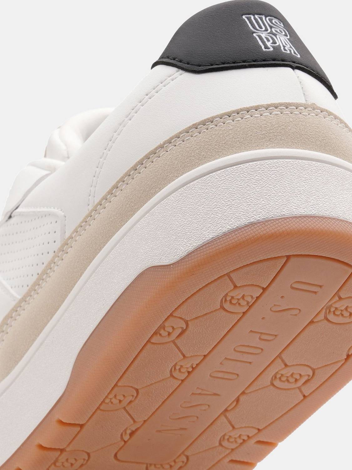 U.S. POLO ASSN. Men's White Sneakers - Image 5