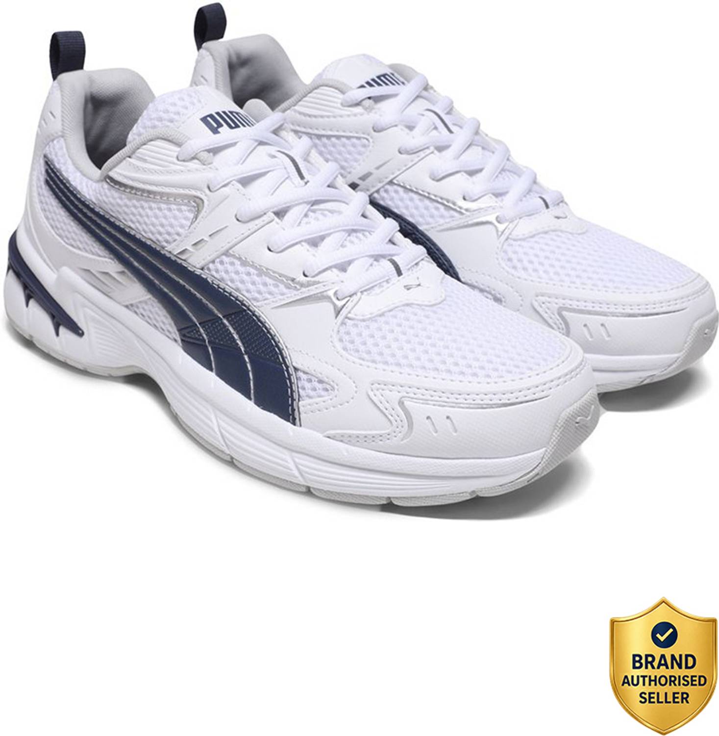 PUMA Milenio Tech 2000 White Sneakers for Men