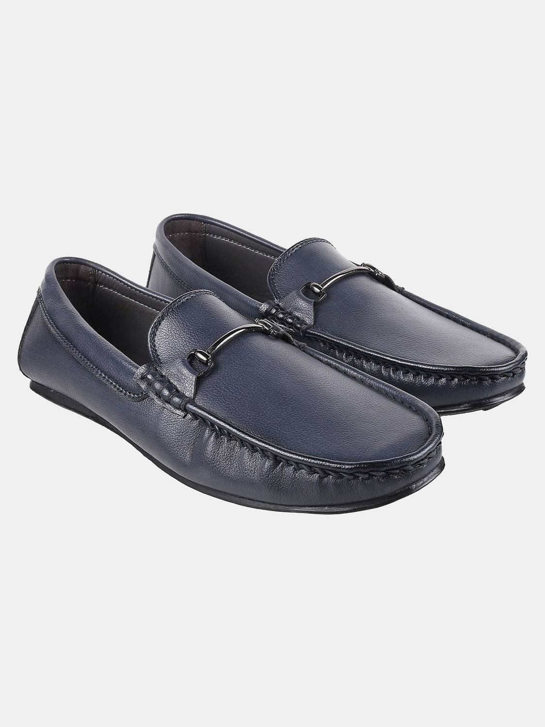MOCHI Men Blue Loafers - Image 2