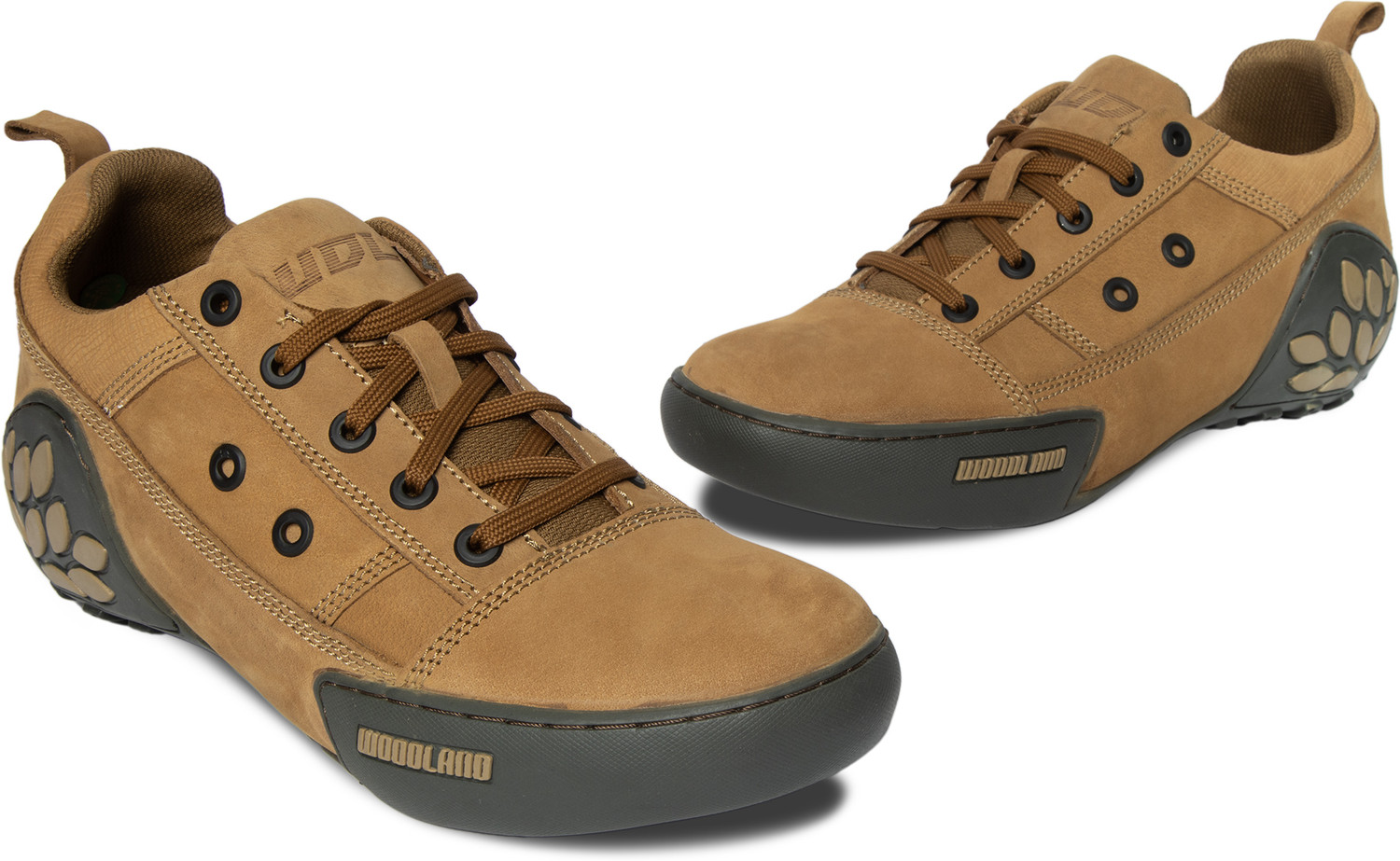 Image of WOODLAND Lace Up Lightweight Breathable Comfortable Daily Use Casuals For Men