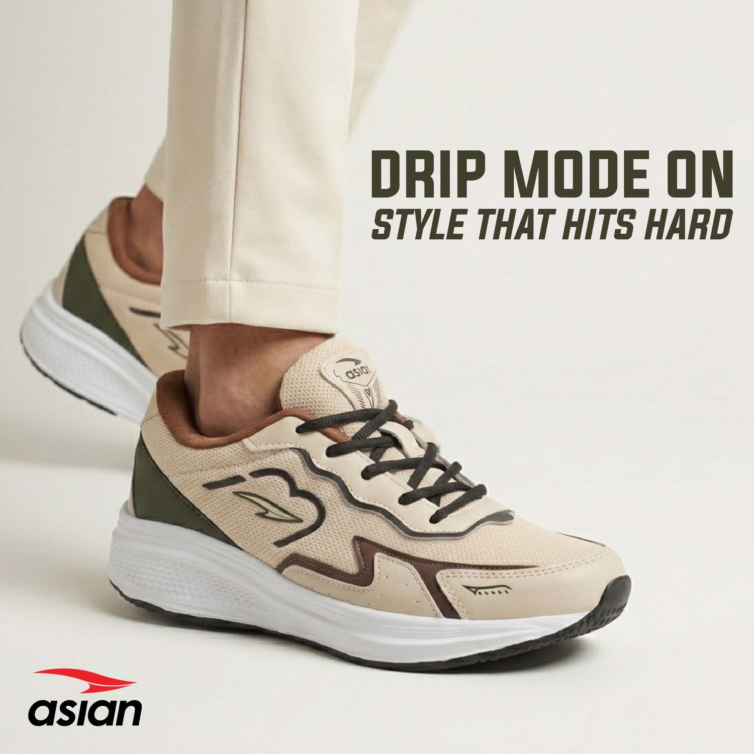 Image of asian Thar-24 Lightweight Running Shoes for Men with Breathable Knit For Men