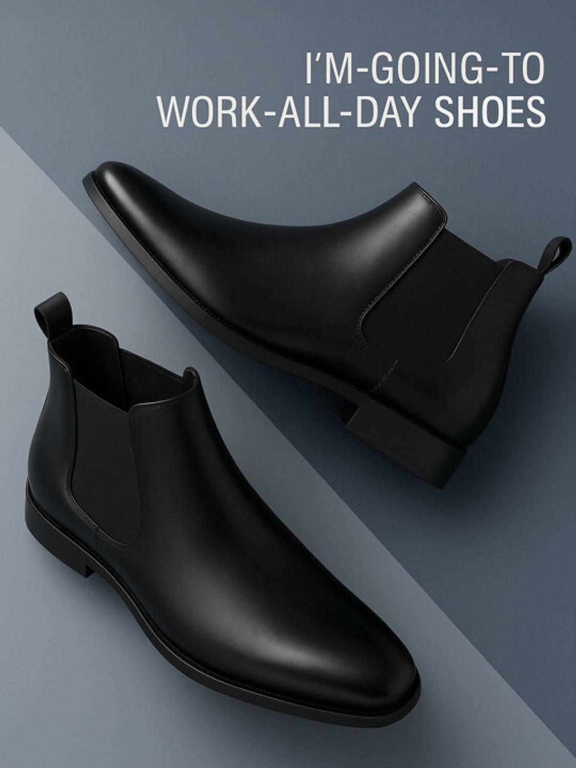 GOOD MINAR Men’s Black Casual Shoes - Image 3