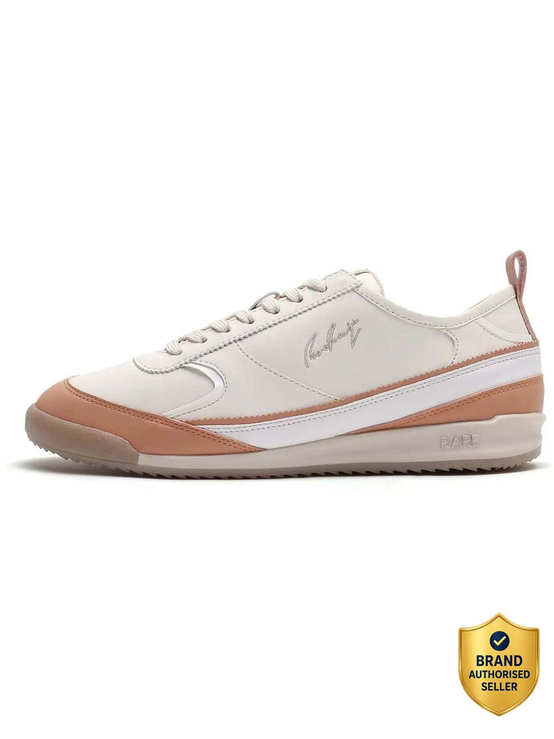 Image of RARE RABBIT OMEX ORANGE PRIMARY Sneakers For Men