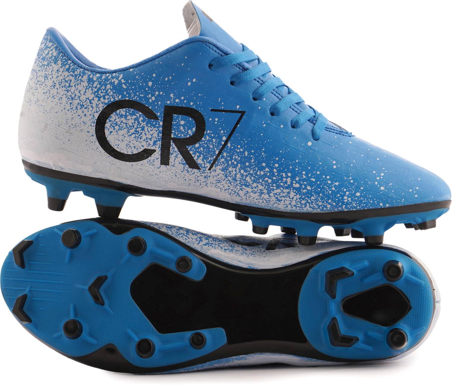 CR7 Juventus Ronaldo Studs HardGround Lightweight Dual Color TPU