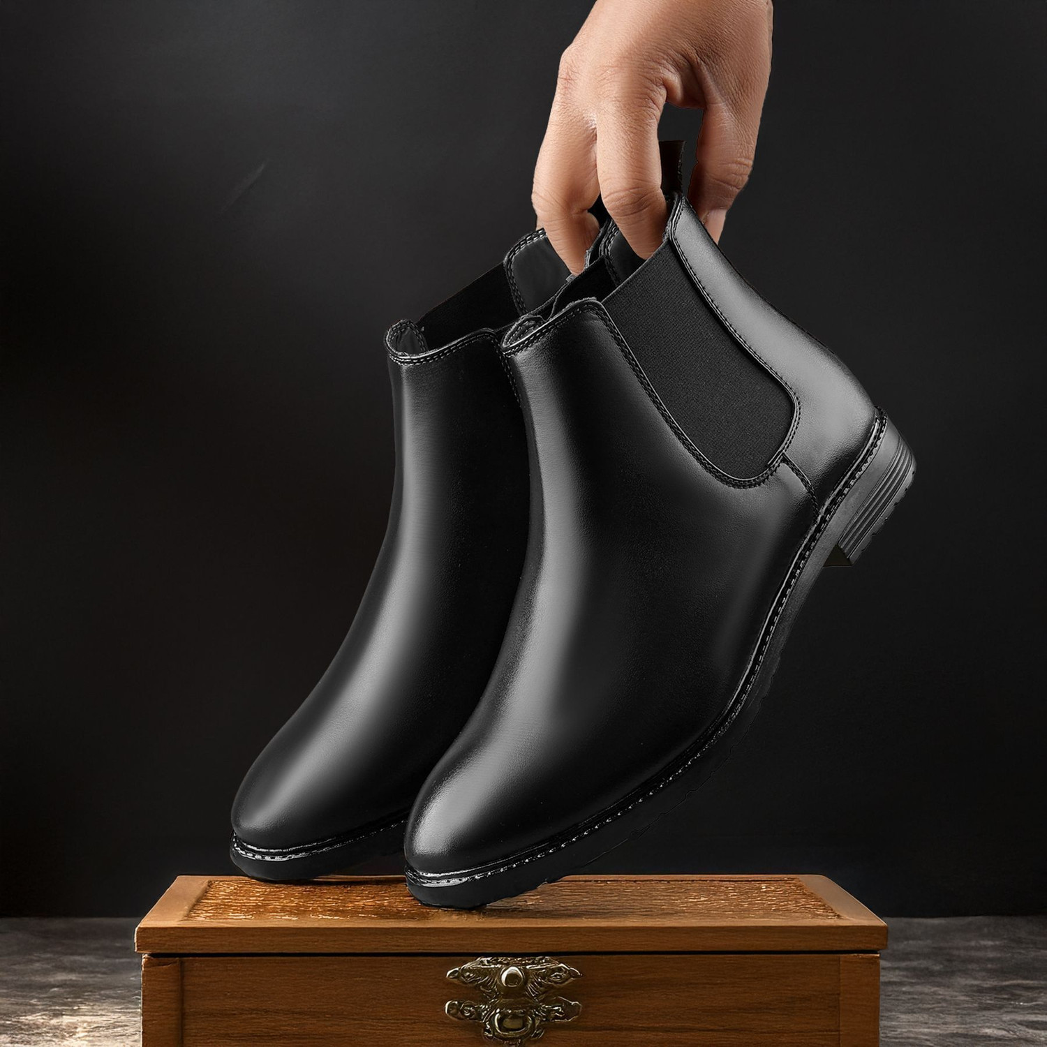 Image of ERIX chelsea boots for men Boots For Men