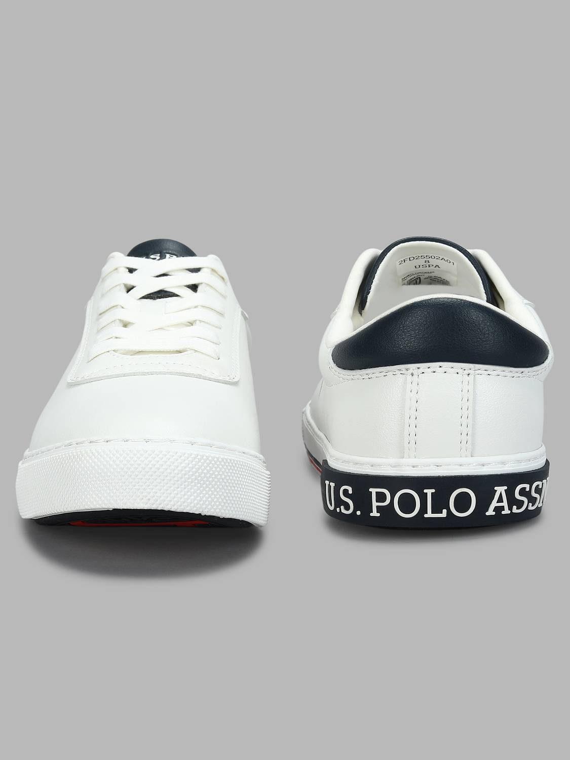 U.S. POLO ASSN. MOORE 5.0 White Men's Sneakers - Image 5