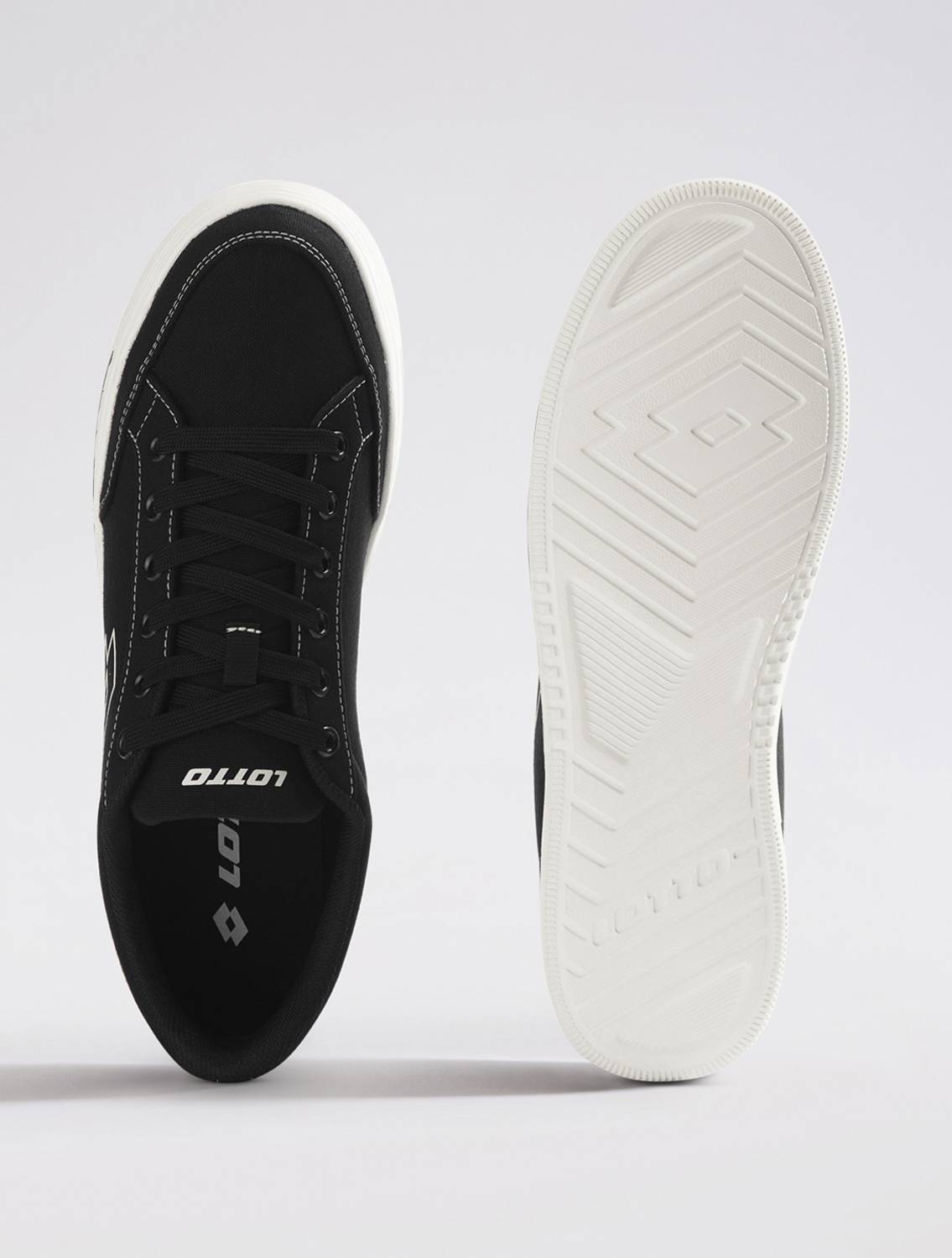 LOTTO Strada Vele Sneakers for Men, Black - Image 3