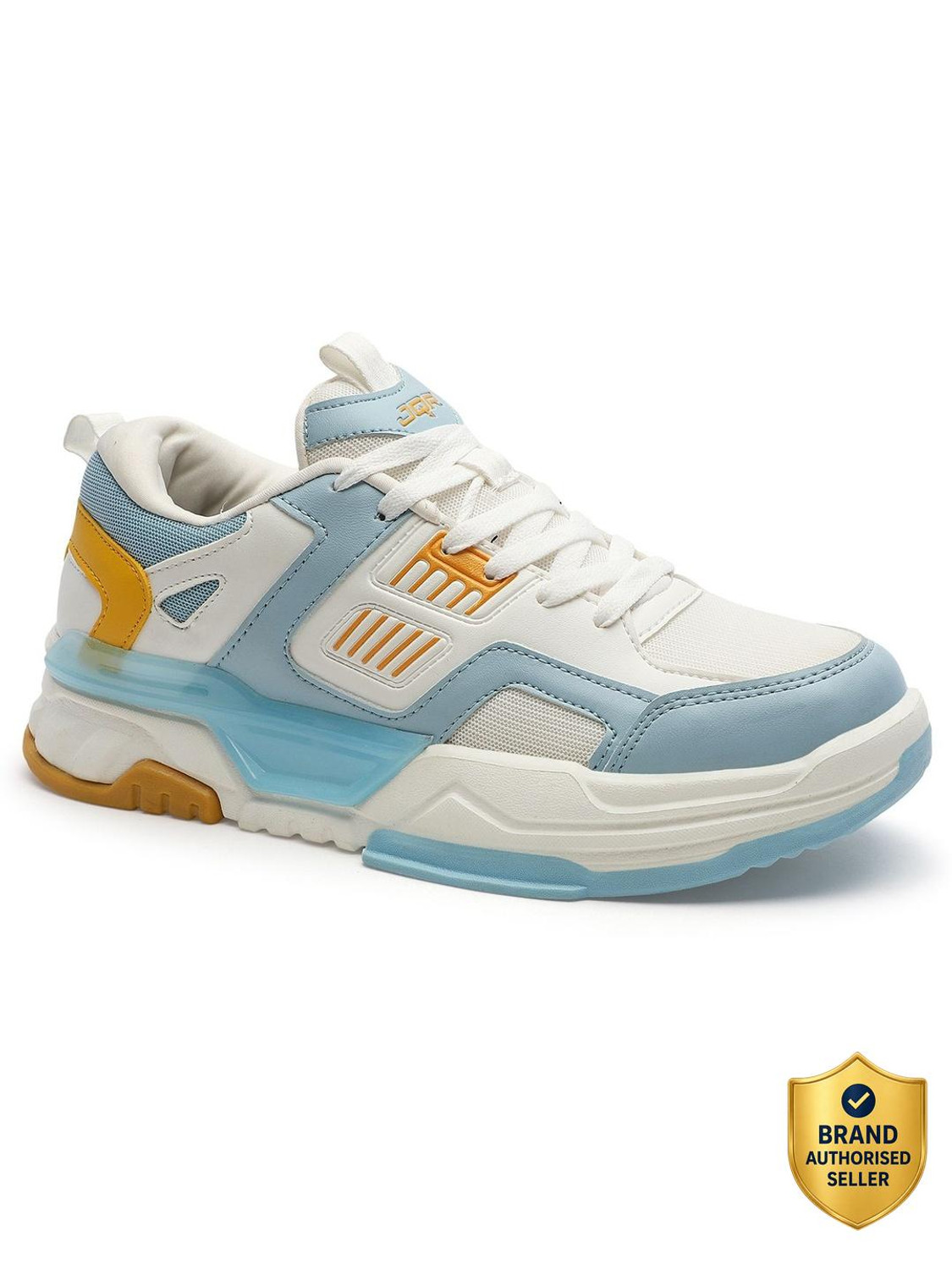 Image of JQR BEAGLE Sneakers For Men (White, 9)