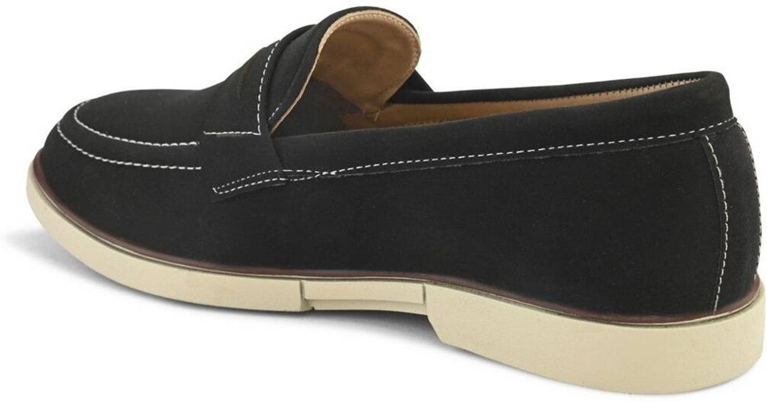 Roadster Men Black Classic Penny Loafers - Image 4