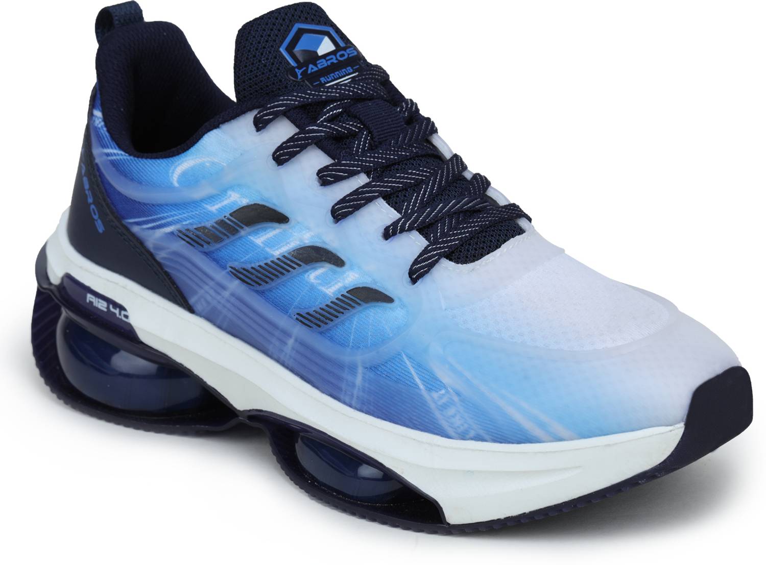 Abros HELIXX Men's Running Shoes White - Image 3