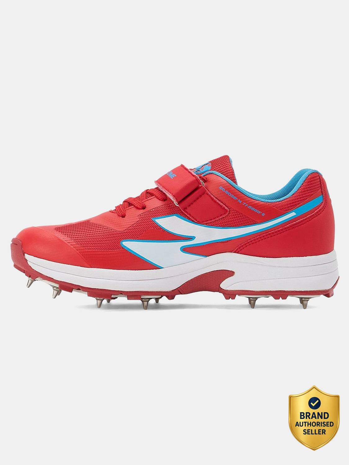 SG Vortex Spikes Cricket Shoes for Men Red