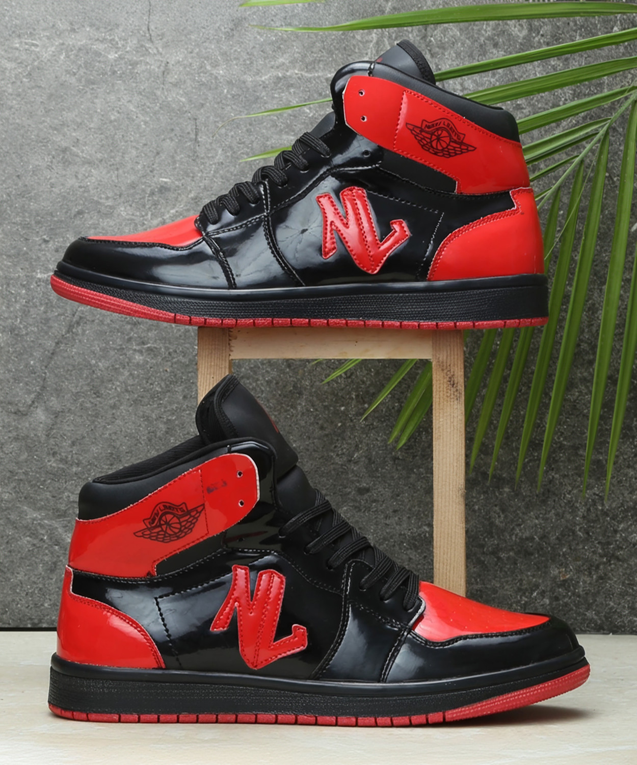 Image of NEW LIMITS SHIELD Ankle Length Basketball style Stylish High Top Fashion High Tops For Men