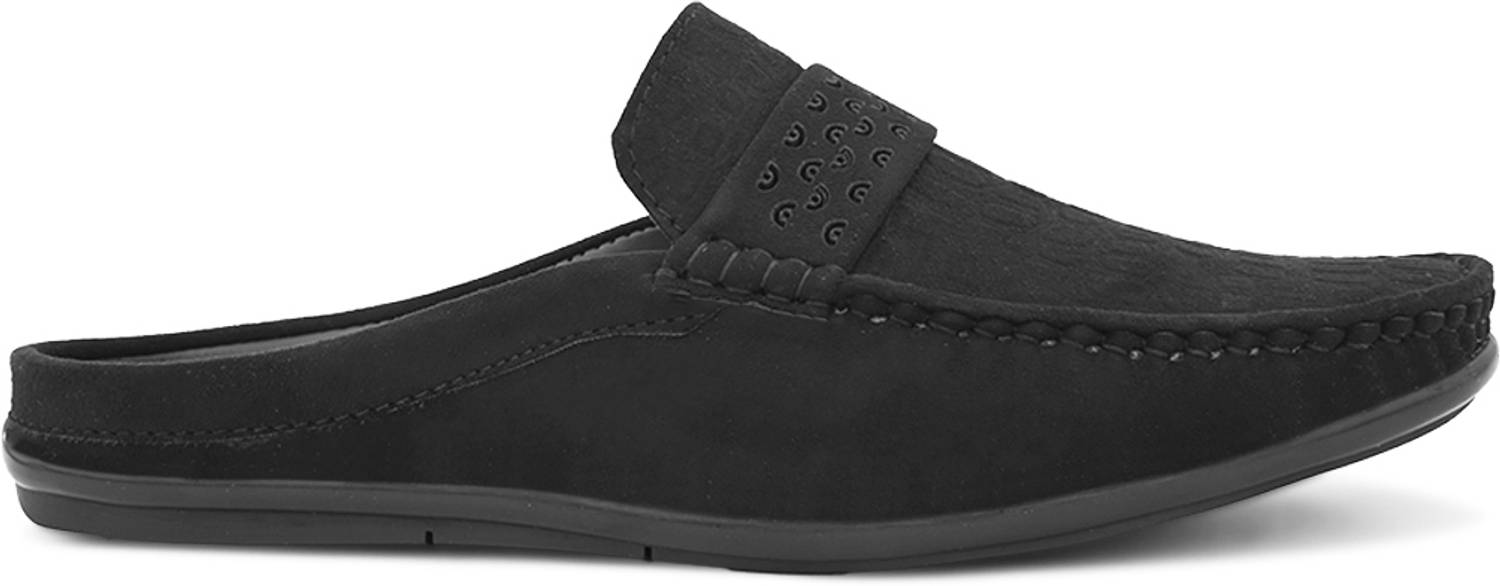 KILLER Men's SS25 Suede Open Loafers Black - Image 5
