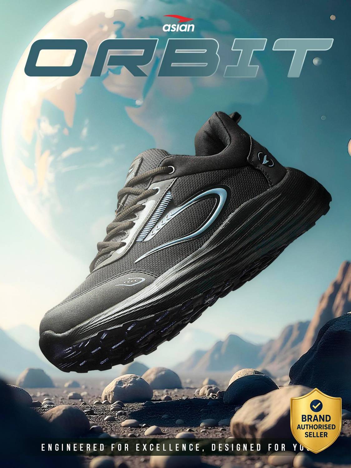 asian ORBIT-01 Men's Running Shoes - Image 1
