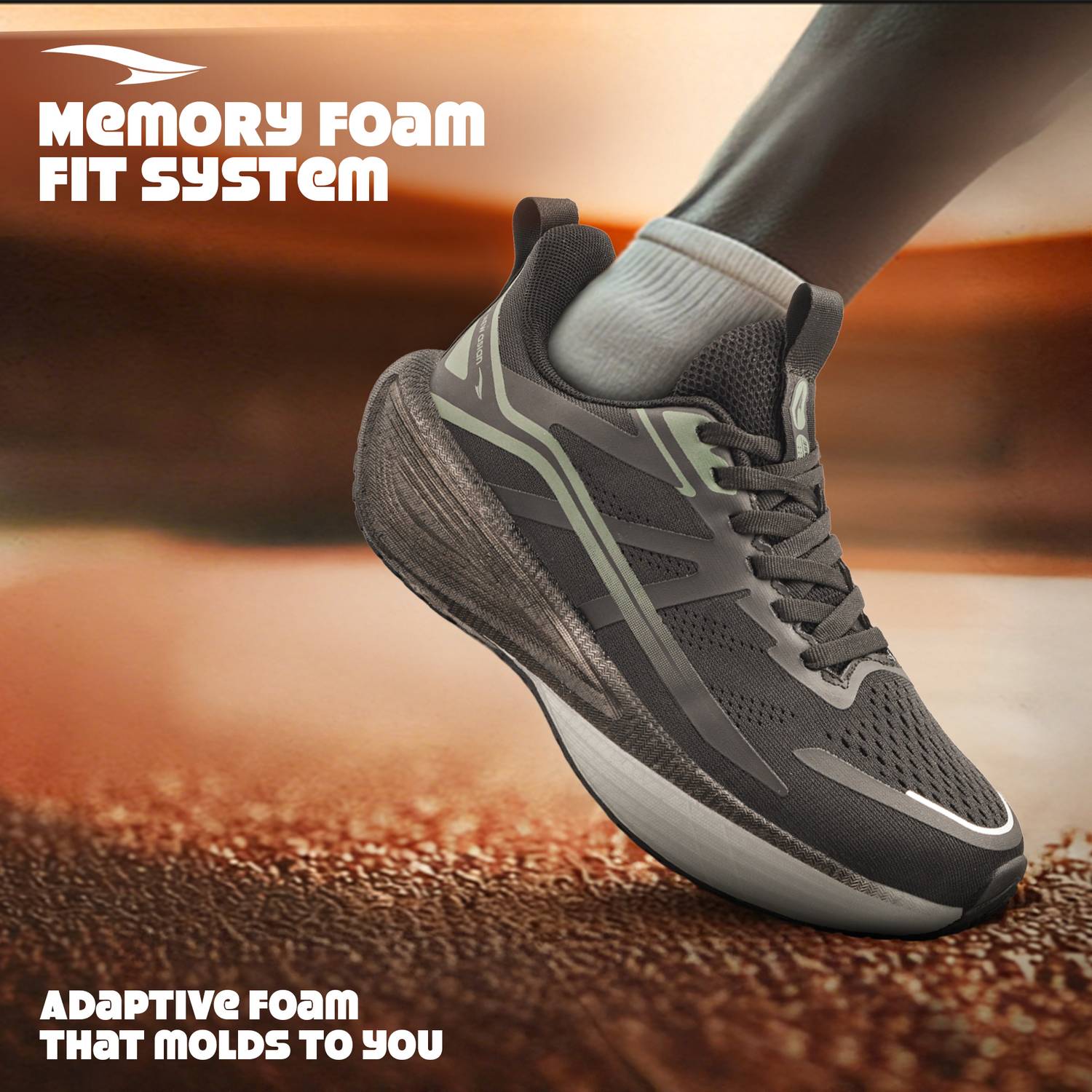 asian Hypercushion Carbon-07 Men's Running Shoes - Image 3