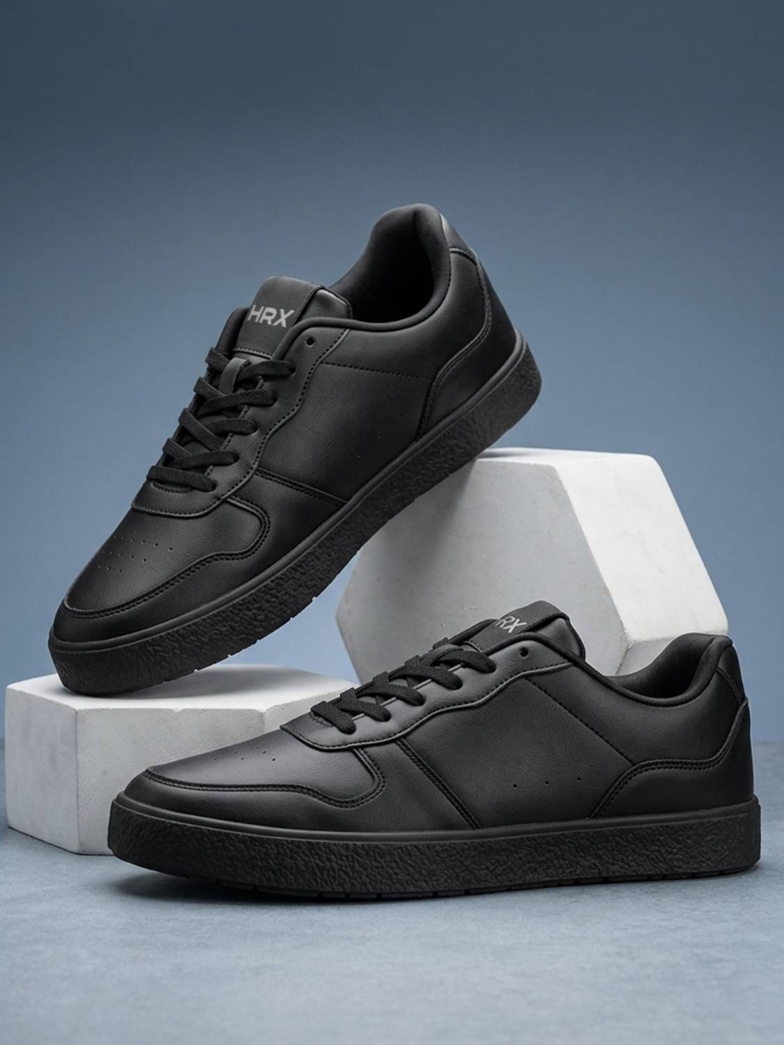 HRX by Hrithik Roshan HX-344 05 Black Sneakers - Image 1