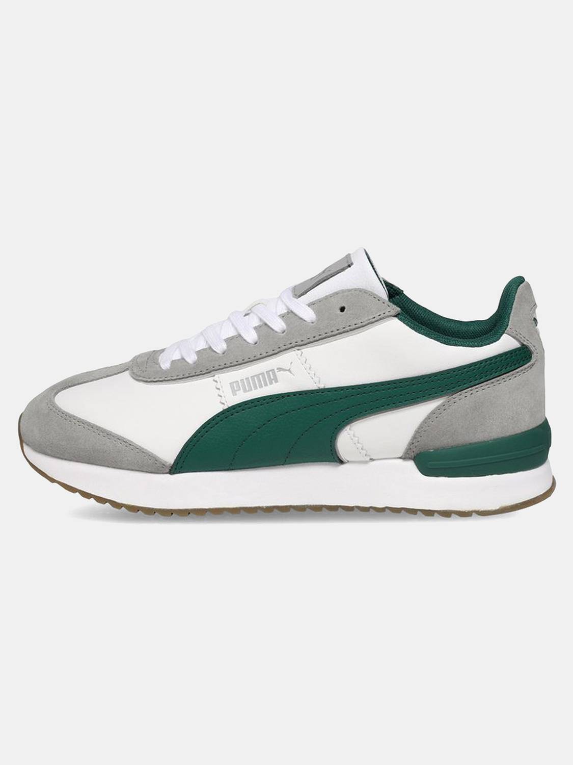 PUMA R78 Retro Green Men's Sneakers - Image 3