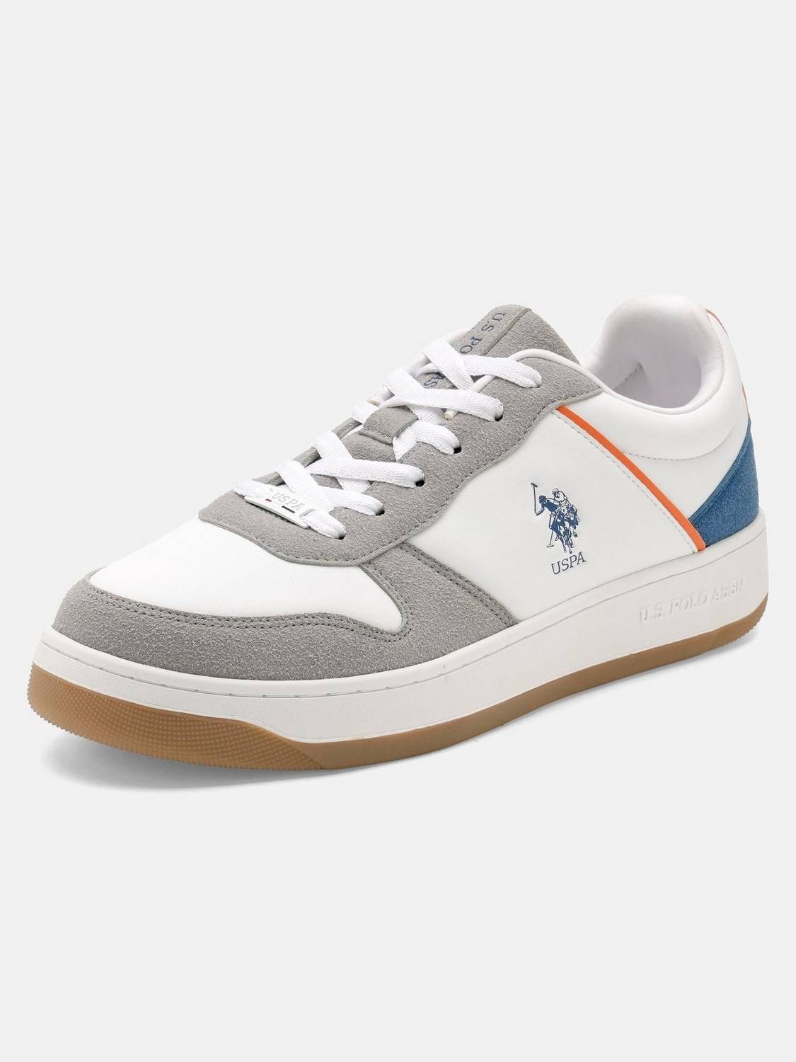 U.S. POLO ASSN. JOAN Men's White Sneakers - Image 5