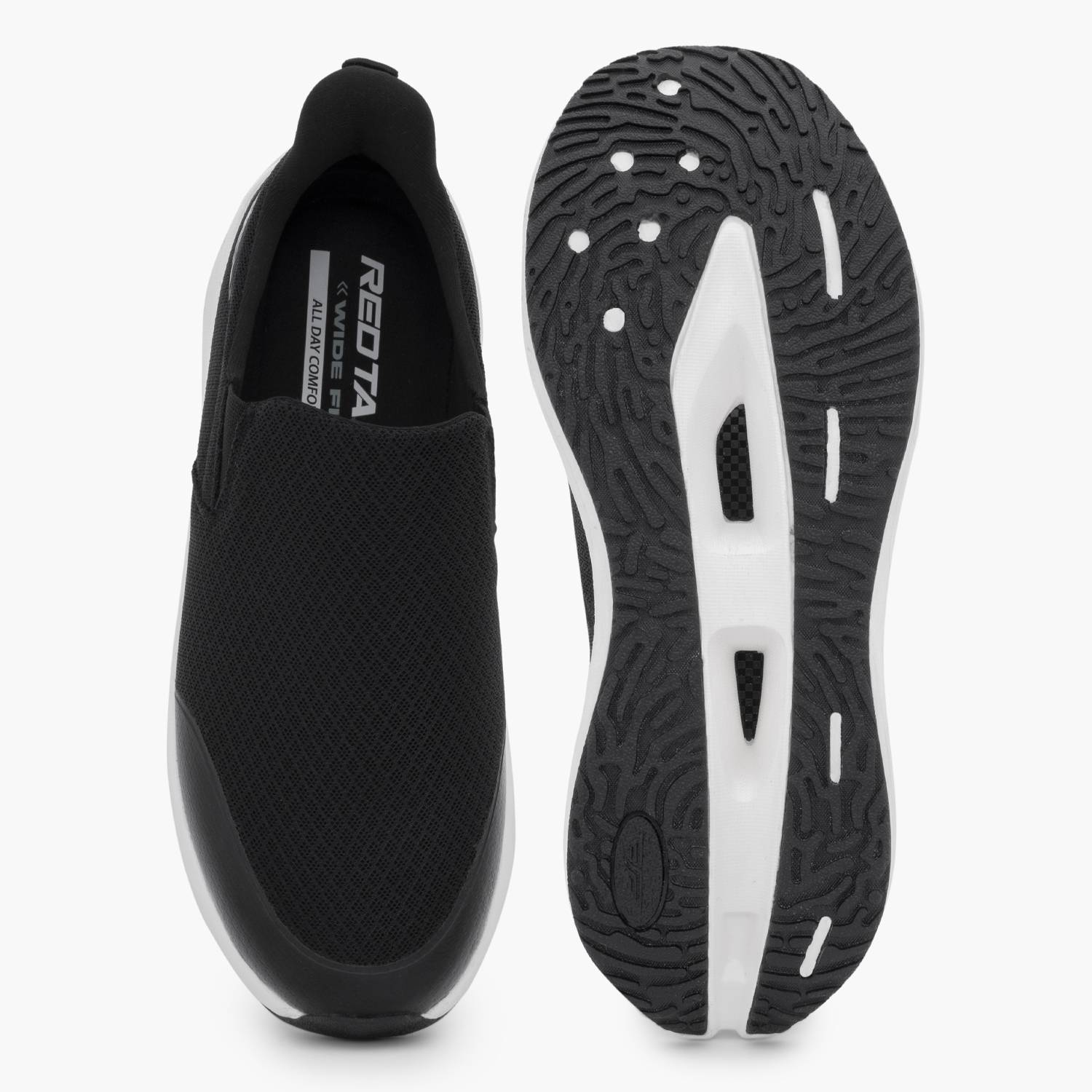RED TAPE Red Walking Slip-On Shoes - Image 5
