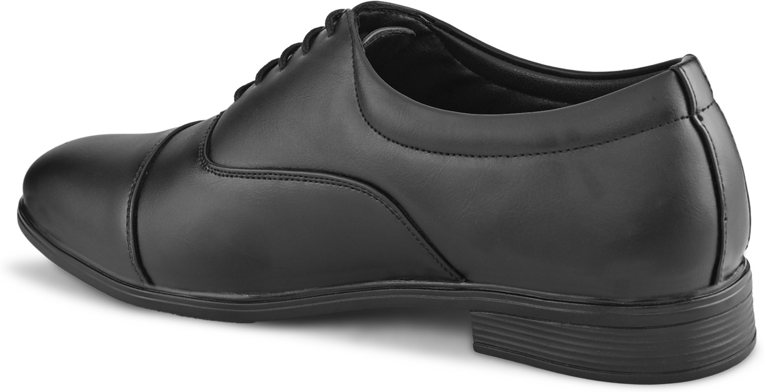 Image of HERE&NOW Premium Formal Oxford Shoes|Soft Cushion Comfort|Classic Lace-Up|Everyday Wear Oxford For Men
