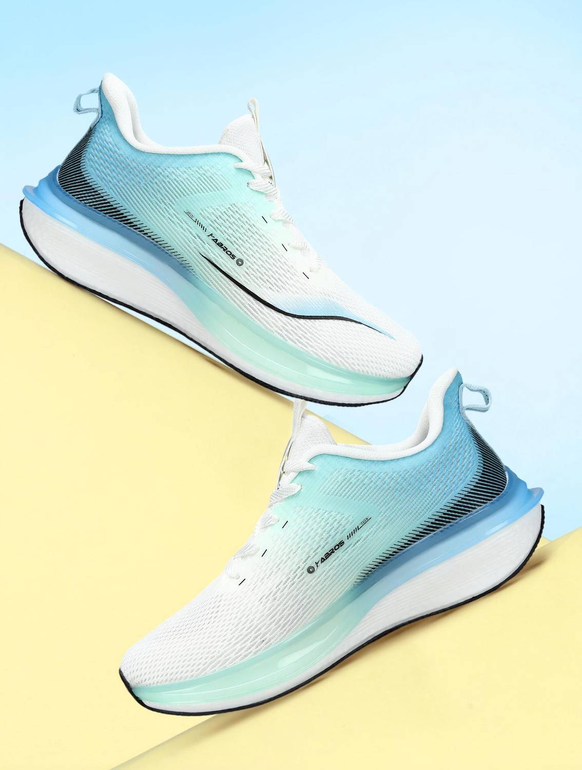 Abros MOONLIGHT-PRO Running Shoes For Men White - Image 1