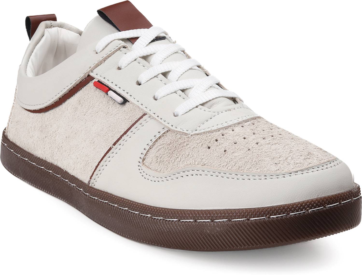 ROASTER Men's White Casual Sneakers - Image 4