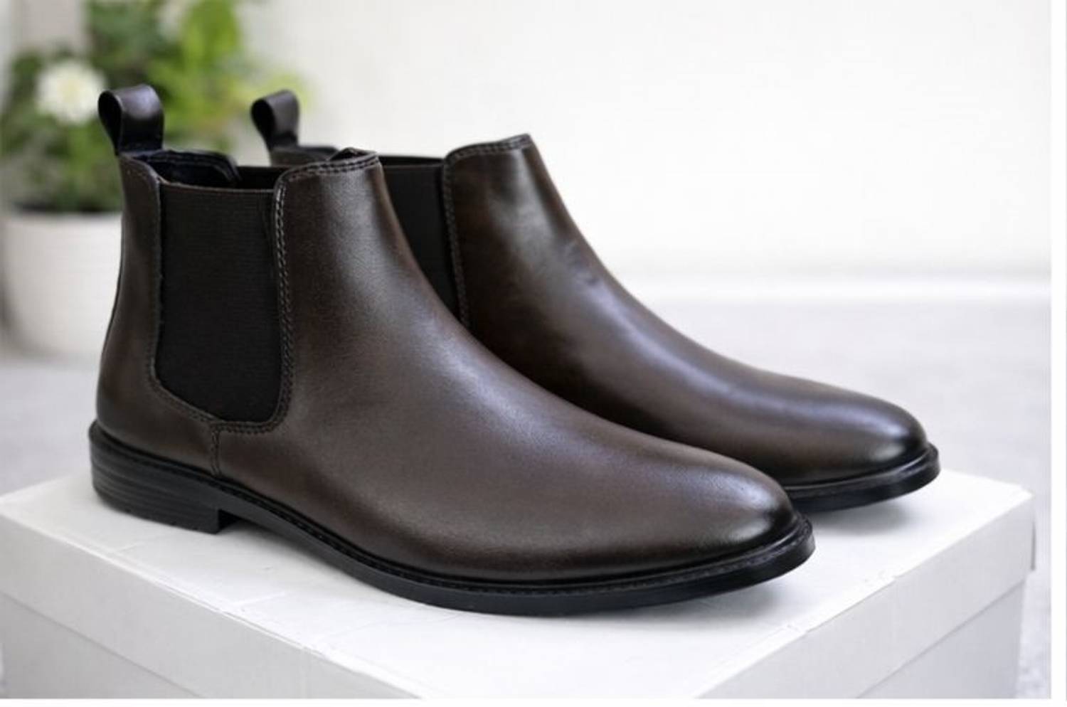 FRENZYHUB Brown Boot for Men - Image 1