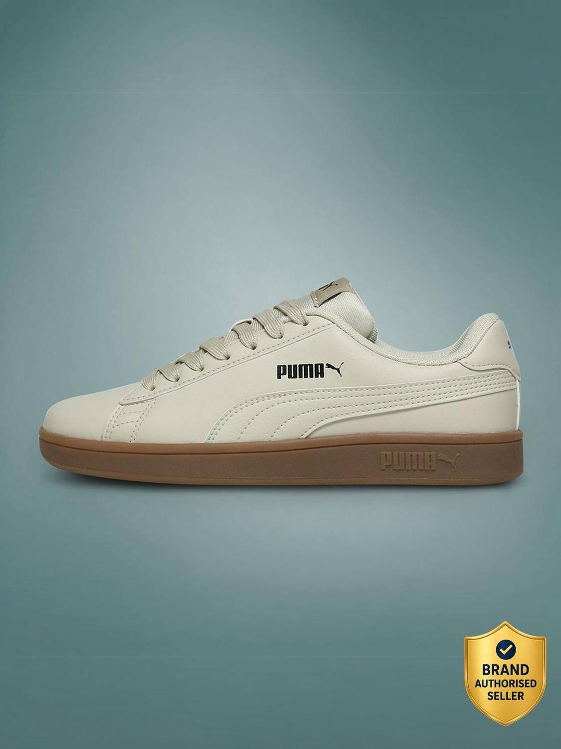 PUMA Smashic Sneakers for Men, Beige