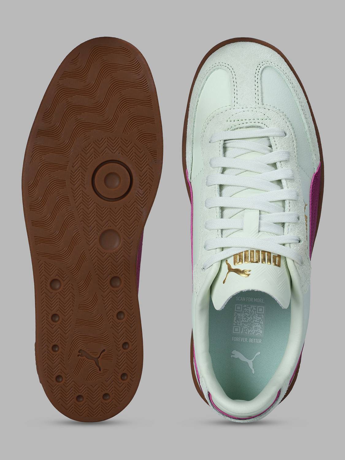 PUMA Club II Era Sneakers For Men Green - Image 4