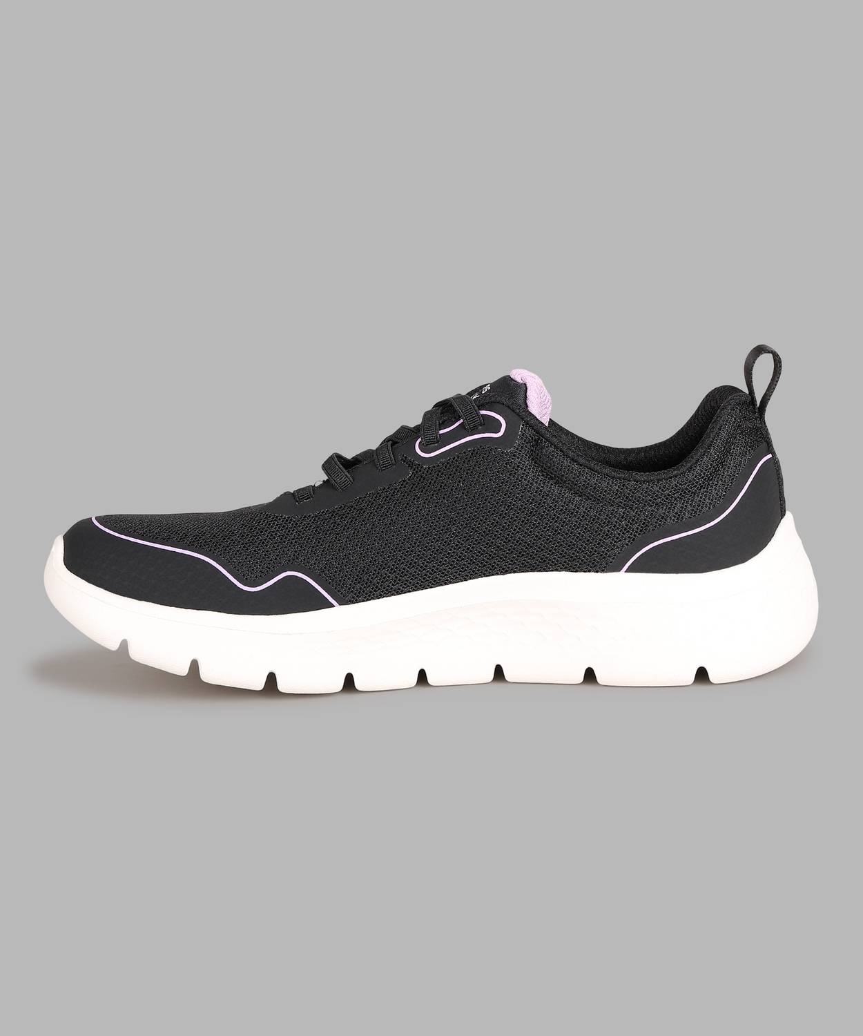 Skechers Go Walk Flex Black Walking Shoes For Women - Image 3