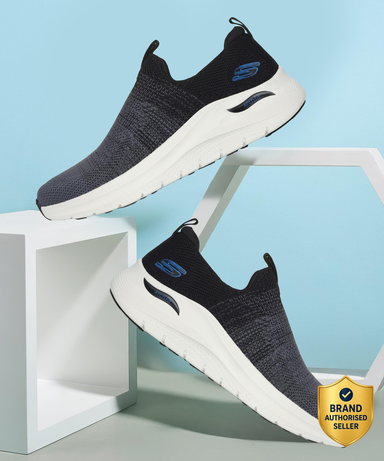 Image of Skechers ARCH FIT 2.0 - FARUM Slip On Sneakers For Men