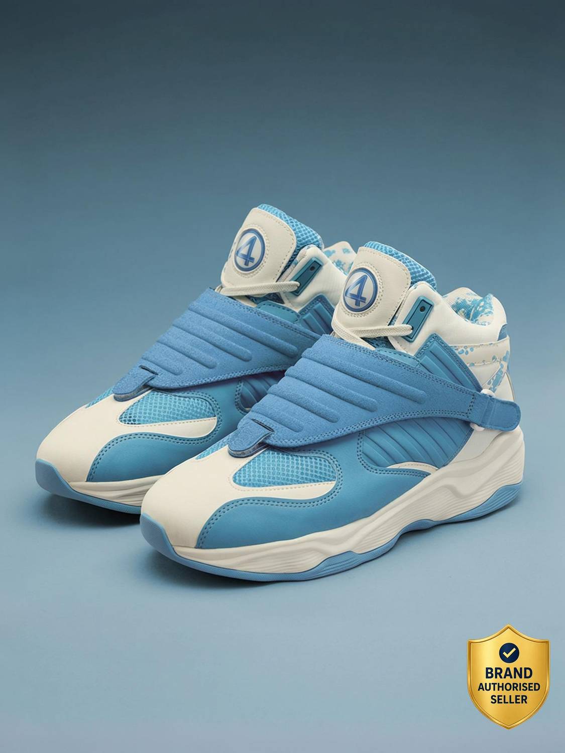 The Souled Store Fantastic 4 Quantum Step Sneakers Blue - Image 1